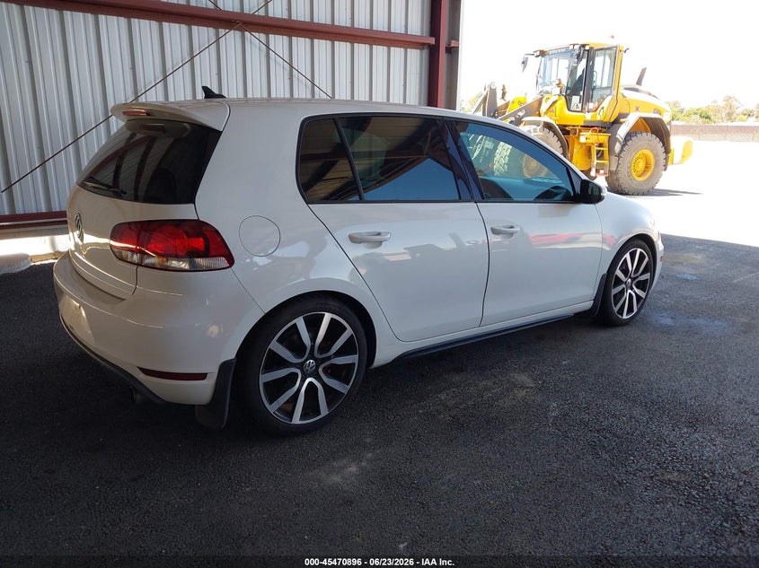 2012 Volkswagen Gti VIN WVWGD7AJ3CW234749 IAAI salvage auction — NORMAL WEAR, Clear - Dealer Only (California), sold $1,550 on 2026-07-07 (photo 4)
