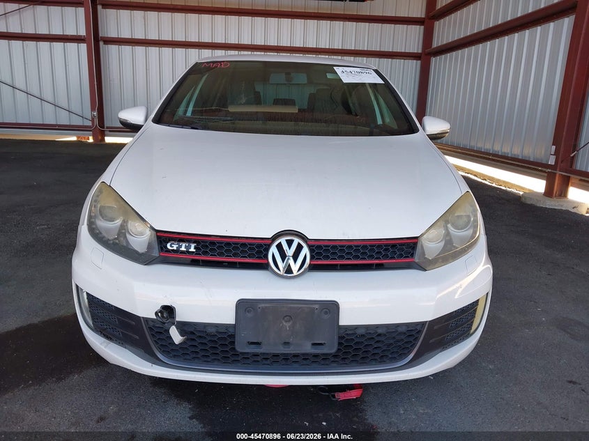 2012 Volkswagen Gti VIN WVWGD7AJ3CW234749 IAAI salvage auction — NORMAL WEAR, Clear - Dealer Only (California), sold $1,550 on 2026-07-07 (photo 6)