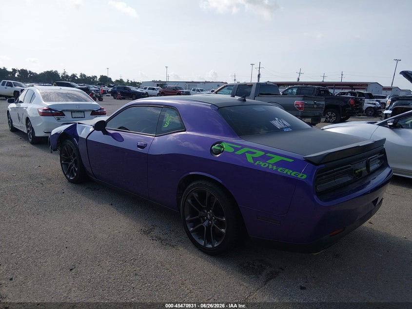 2018 Dodge Challenger VIN 2C3CDZFJ4JH287866 IAAI salvage auction — FRONT END, Salvage Title, sold $10,100 on 2026-07-28 (photo 3)