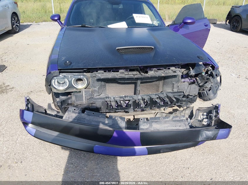2018 Dodge Challenger VIN 2C3CDZFJ4JH287866 IAAI salvage auction — FRONT END, Salvage Title, sold $10,100 on 2026-07-28 (photo 6)