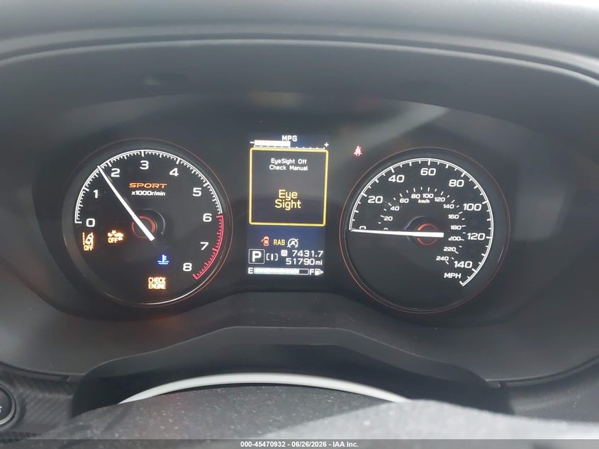 2019 Subaru Forester VIN JF2SKAPC9KH466380 IAAI salvage auction — FRONT END, Salvage (North Carolina), sold $4,750 on 2026-07-29 (photo 7)