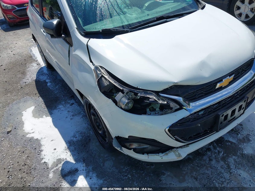 2020 Chevrolet Spark VIN KL8CB6SA8LC421430 IAAI salvage auction — FRONT END, Salvage Title, sold $750 on 2026-08-02 (photo 6)