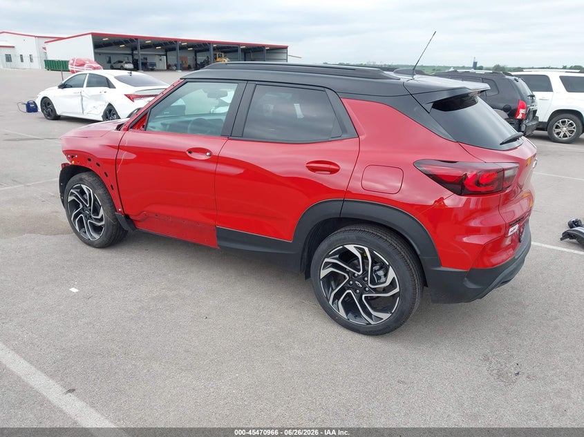 2026 Chevrolet Trailblazer VIN KL79MTSL7TB095392 IAAI salvage auction — FRONT END, Salvage (Nebraska), sold $8,300 on 2026-08-01 (photo 3)