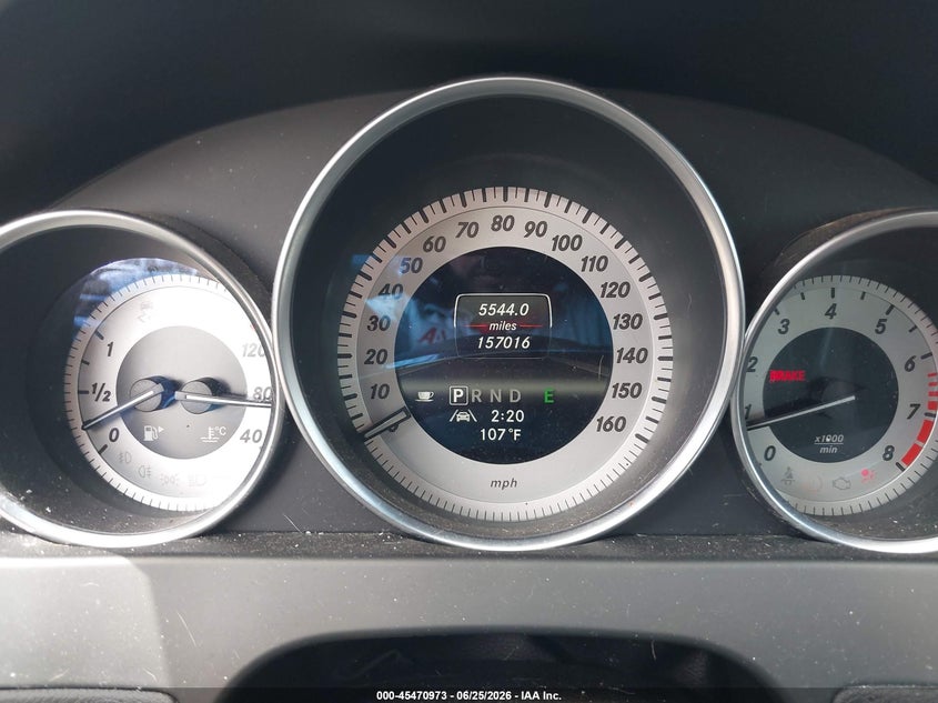 2013 Mercedes-benz C-klasse VIN WDDGJ4HB5DF956673 IAAI salvage auction — REAR END, Rebuildable (Florida), sold $825 on 2026-07-11 (photo 7)
