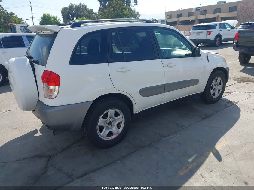 2001 Toyota Rav 4 VIN JTEGH20V210030841 IAAI salvage auction — NORMAL WEAR, Clear - Dealer Only (California), sold $875 on 2026-07-13 (photo 4)
