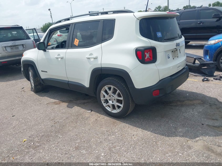 2020 Jeep Renegade VIN ZACNJAAB3LPK95082 IAAI salvage auction — RIGHT SIDE, Wait Title, sold $825 on 2026-08-19 (photo 3)