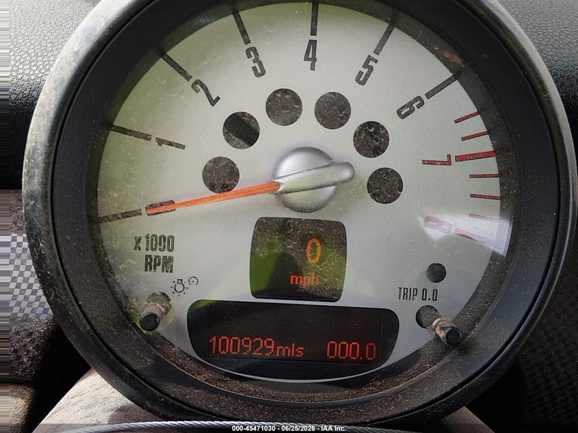 2013 Mini Hard top VIN WMWSV3C53DT389415 IAAI salvage auction — NORMAL WEAR, Clear (Arizona), sold $225 on 2026-07-28 (photo 7)