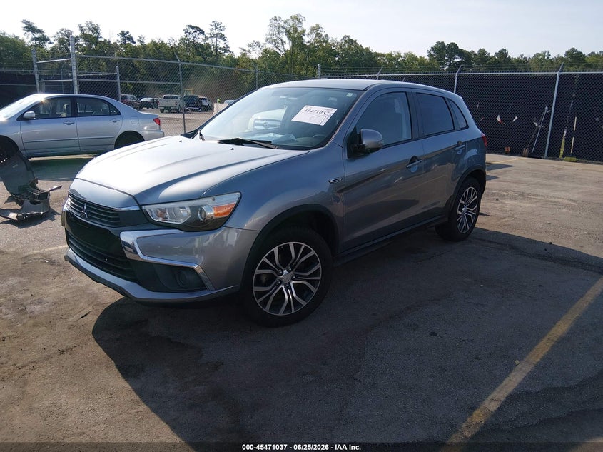 2016 Mitsubishi Outlander VIN JA4AP3AW5GZ023357 IAAI salvage auction — REAR END, Salvage (South Carolina), sold $1,700 on 2026-07-22 (photo 2)