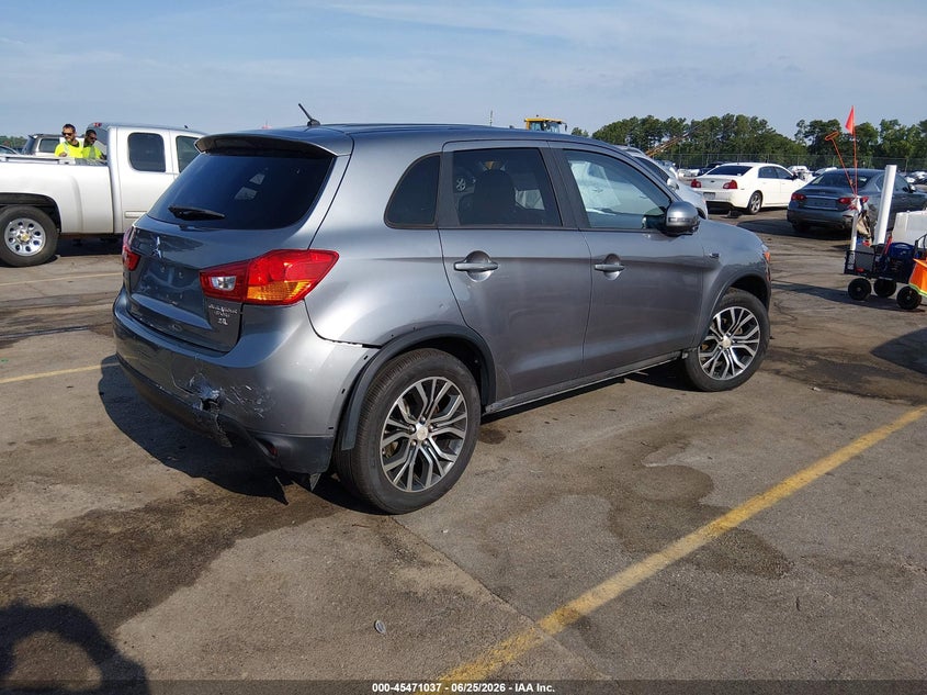 2016 Mitsubishi Outlander VIN JA4AP3AW5GZ023357 IAAI salvage auction — REAR END, Salvage (South Carolina), sold $1,700 on 2026-07-22 (photo 4)