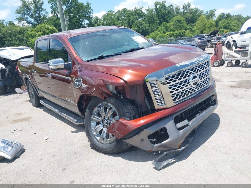 2017 Nissan TITAN VIN 1N6AA1E6XHN505737 — IAAI salvage auction photo