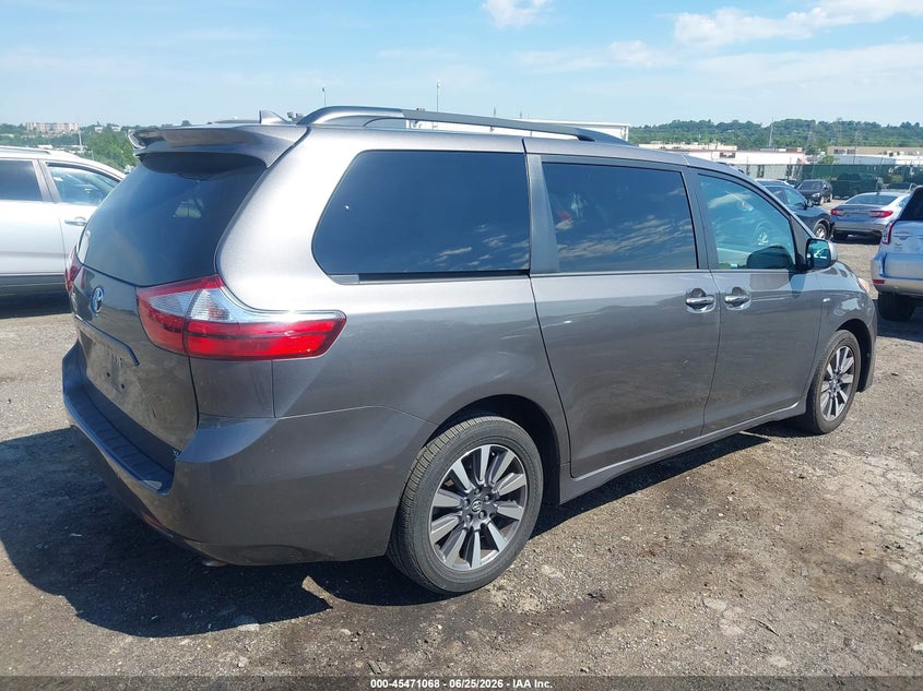 2018 Toyota Sienna VIN 5TDDZ3DC9JS193468 IAAI salvage auction — LEFT SIDE, Salvage (Pennsylvania), sold $8,800 on 2026-07-31 (photo 4)