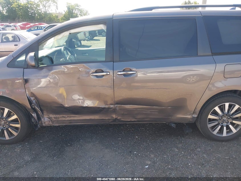 2018 Toyota Sienna VIN 5TDDZ3DC9JS193468 IAAI salvage auction — LEFT SIDE, Salvage (Pennsylvania), sold $8,800 on 2026-07-31 (photo 6)