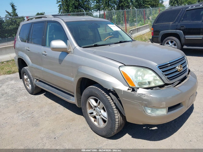 2004 Lexus Gx 470 VIN JTJBT20X840062659 IAAI salvage auction — NORMAL WEAR, Affidavit In Lieu Of Title - Non-Public (Washington), sold $2,700 on 2026-07-22 (photo 1)