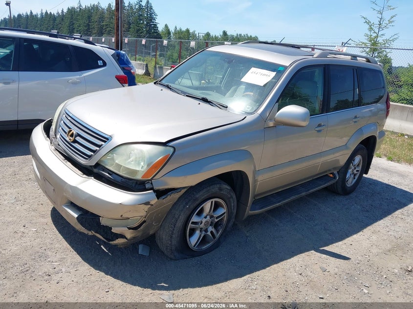 2004 Lexus Gx 470 VIN JTJBT20X840062659 IAAI salvage auction — NORMAL WEAR, Affidavit In Lieu Of Title - Non-Public (Washington), sold $2,700 on 2026-07-22 (photo 2)