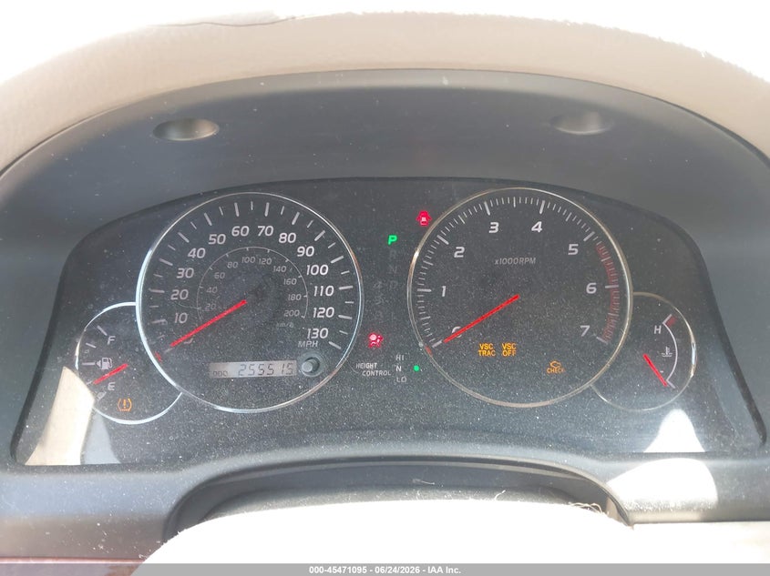 2004 Lexus Gx 470 VIN JTJBT20X840062659 IAAI salvage auction — NORMAL WEAR, Affidavit In Lieu Of Title - Non-Public (Washington), sold $2,700 on 2026-07-22 (photo 7)