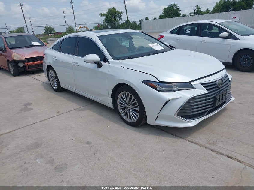 2021 Toyota Avalon VIN 4T1DZ1FB6MU058453 IAAI salvage auction — HAIL, Original (Texas), sold $16,600 on 2026-08-14 (photo 1)