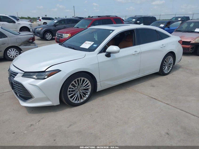 2021 Toyota Avalon VIN 4T1DZ1FB6MU058453 IAAI salvage auction — HAIL, Original (Texas), sold $16,600 on 2026-08-14 (photo 2)