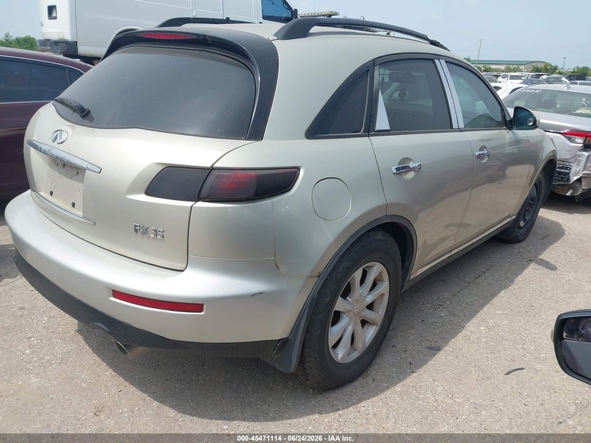 2006 Infiniti Fx35 VIN JNRAS08W76X209713 IAAI salvage auction — NORMAL WEAR, Certificate Of Origin (New York), sold $325 on 2026-07-08 (photo 4)