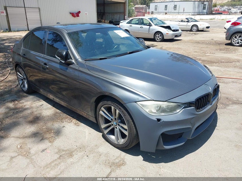 2015 BMW 3er VIN WBA3C1C58FK122004 IAAI salvage auction — FRONT END, Salvage (California), sold $625 on 2026-07-28 (photo 1)