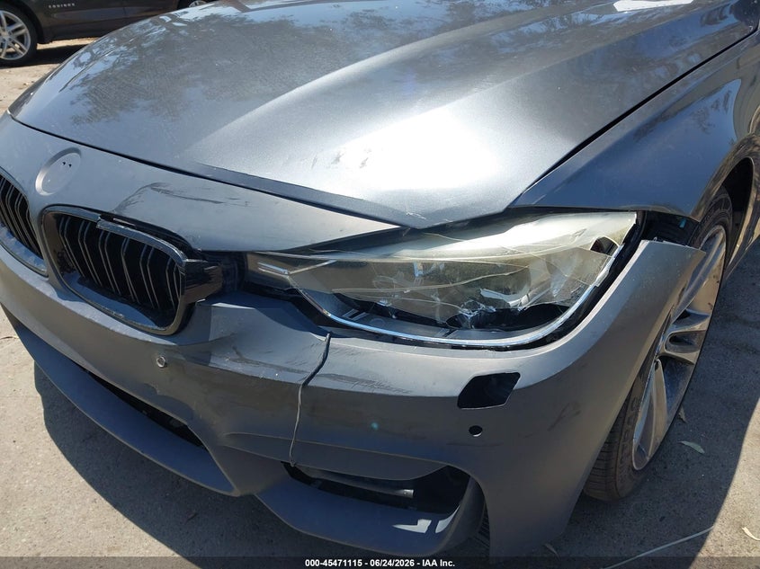 2015 BMW 3er VIN WBA3C1C58FK122004 IAAI salvage auction — FRONT END, Salvage (California), sold $625 on 2026-07-28 (photo 6)