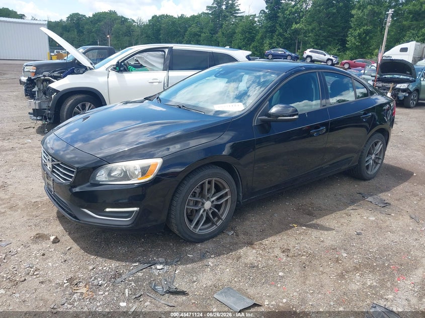 2014 Volvo S60 VIN YV1612FS0E2296543 IAAI salvage auction — ROOF, Clear (Massachusetts), sold $1,400 on 2026-07-17 (photo 2)