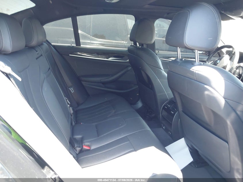 2021 BMW 5er VIN WBA53BH05MWW92236 IAAI salvage auction — LEFT FRONT, Salvage Certificate (California), sold $8,200 on 2026-07-22 (photo 8)