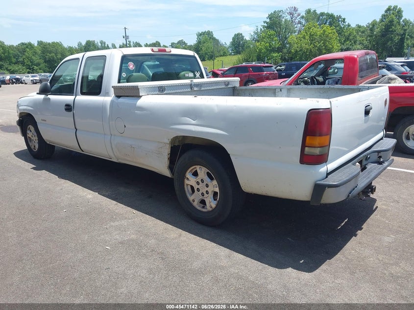 2001 Chevrolet Silverado 1500 VIN 1GCEC19T51E168155 IAAI salvage auction — NORMAL WEAR, Clear (Mississippi), sold $550 on 2026-07-09 (photo 3)