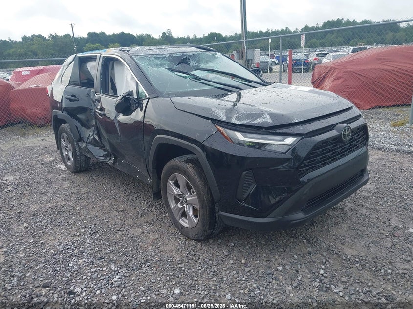 2025 Toyota Rav 4 VIN 2T3W1RFV6SC354555 IAAI salvage auction — ROLLOVER, Salvage Title, sold $7,500 on 2026-07-30 (photo 1)