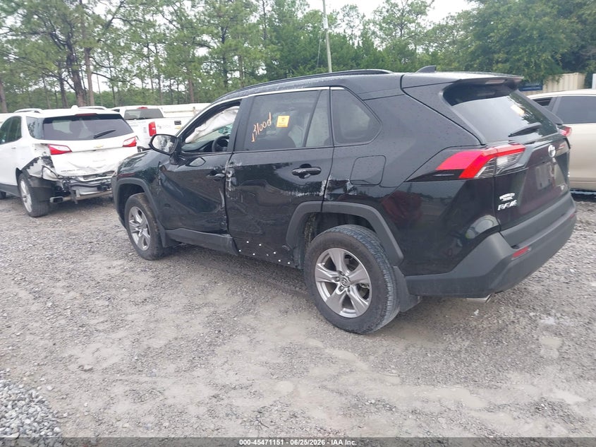 2025 Toyota Rav 4 VIN 2T3W1RFV6SC354555 IAAI salvage auction — ROLLOVER, Salvage Title, sold $7,500 on 2026-07-30 (photo 3)
