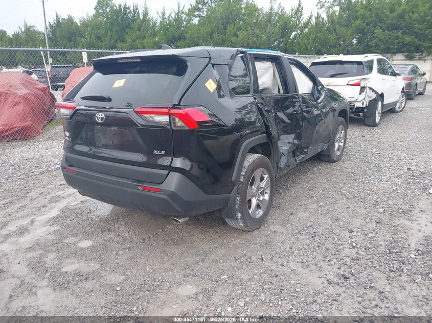 2025 Toyota Rav 4 VIN 2T3W1RFV6SC354555 IAAI salvage auction — ROLLOVER, Salvage Title, sold $7,500 on 2026-07-30 (photo 4)