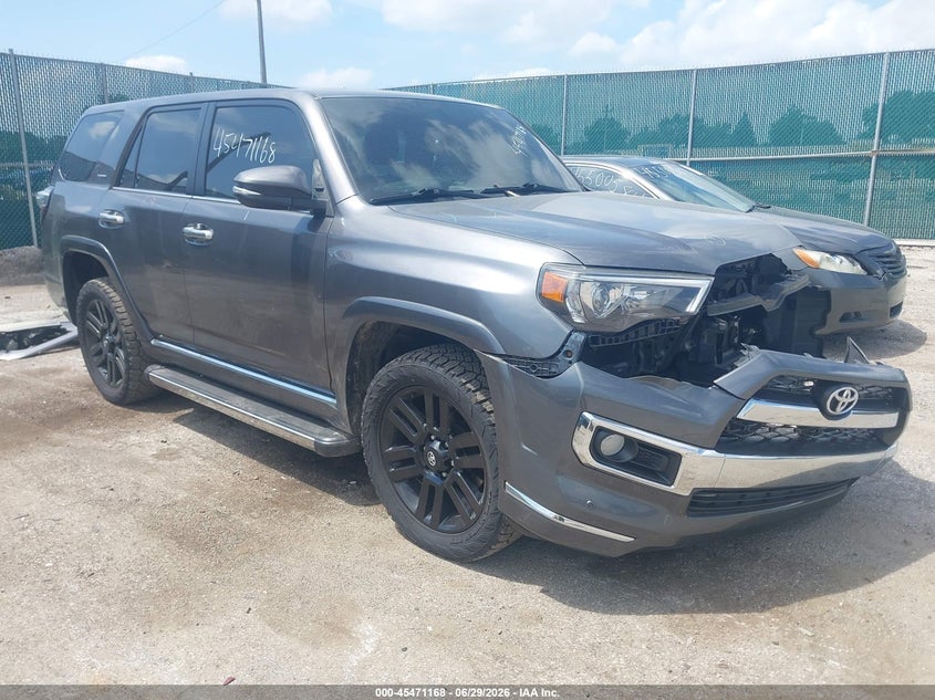2014 Toyota 4runner VIN JTEBU5JR3E5177123 IAAI salvage auction — SIDE, Clear (Indiana), sold $8,300 on 2026-07-16 (photo 1)