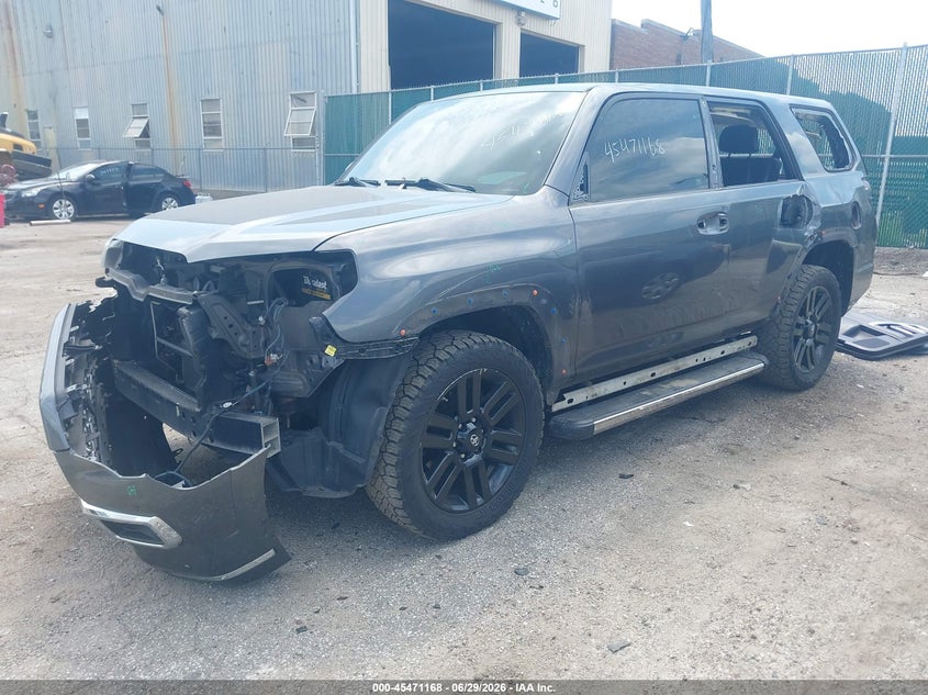 2014 Toyota 4runner VIN JTEBU5JR3E5177123 IAAI salvage auction — SIDE, Clear (Indiana), sold $8,300 on 2026-07-16 (photo 2)