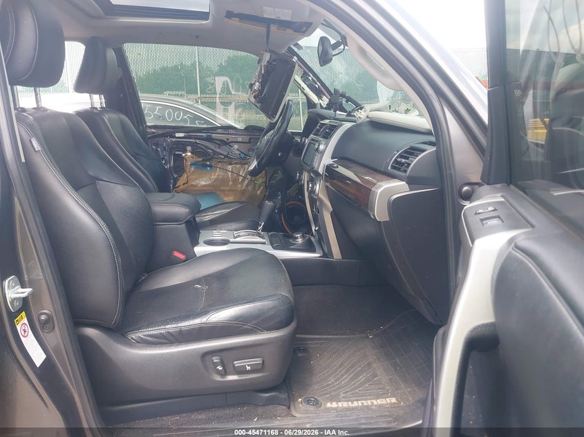 2014 Toyota 4runner VIN JTEBU5JR3E5177123 IAAI salvage auction — SIDE, Clear (Indiana), sold $8,300 on 2026-07-16 (photo 5)