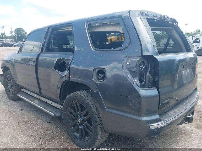 2014 Toyota 4runner VIN JTEBU5JR3E5177123 IAAI salvage auction — SIDE, Clear (Indiana), sold $8,300 on 2026-07-16 (photo 6)