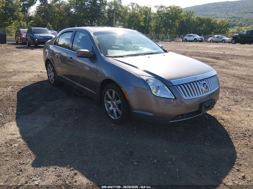 2010 Mercury Milan VIN 3MEHM0CG3AR663451 IAAI salvage auction — NORMAL WEAR, Clear (New Jersey), sold $425 on 2026-07-09 (photo 1)