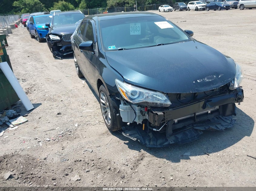 2015 Toyota Camry VIN 4T1BF1FK1FU100336 IAAI salvage auction — REAR END, Salvage (Rhode Island), sold $2,000 on 2026-07-19 (photo 1)