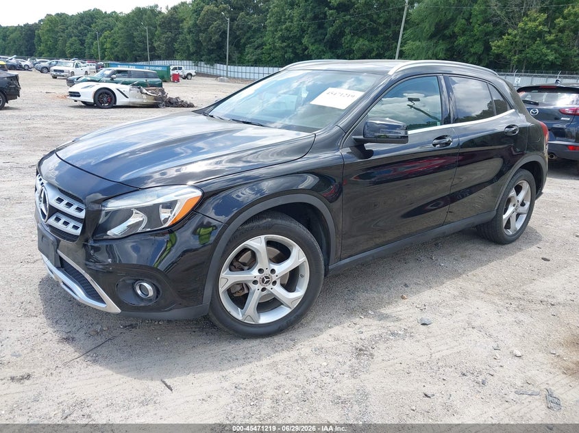2019 Mercedes-benz Gla-klasse VIN WDCTG4EB1KJ534108 IAAI salvage auction — REAR END, Salvage (Georgia), sold $6,700 on 2026-07-30 (photo 2)