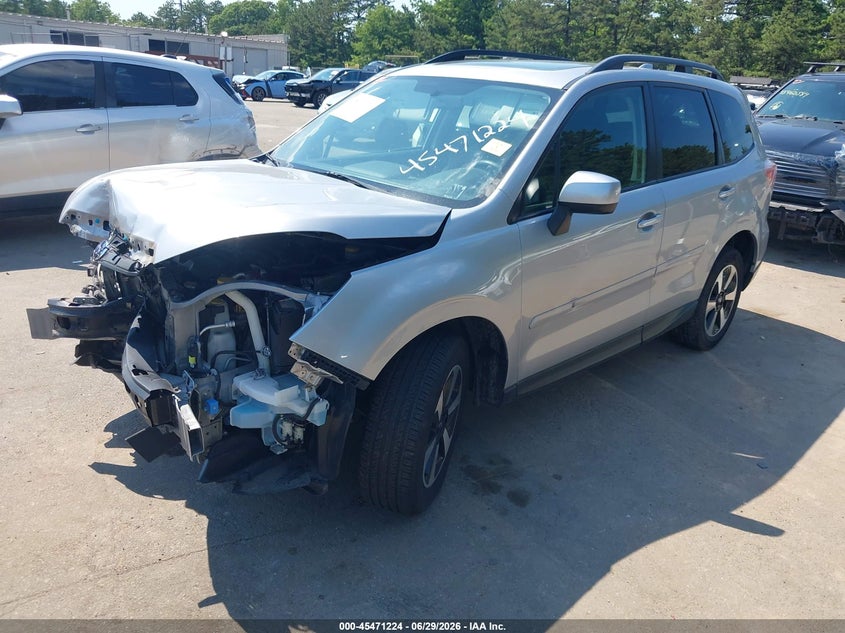 2018 Subaru Forester VIN JF2SJAECXJH457417 IAAI salvage auction — FRONT END, Mv-907A (New York), sold $950 on 2026-07-28 (photo 2)
