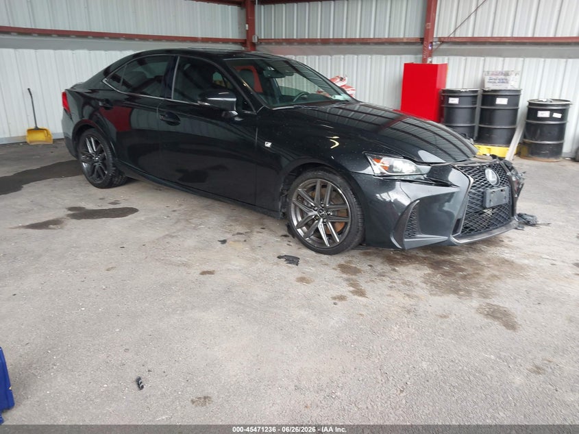 2017 Lexus Is VIN JTHCE1D27H5014376 IAAI salvage auction — RIGHT SIDE, Mv-907A (New York), sold $3,950 on 2026-07-16 (photo 1)