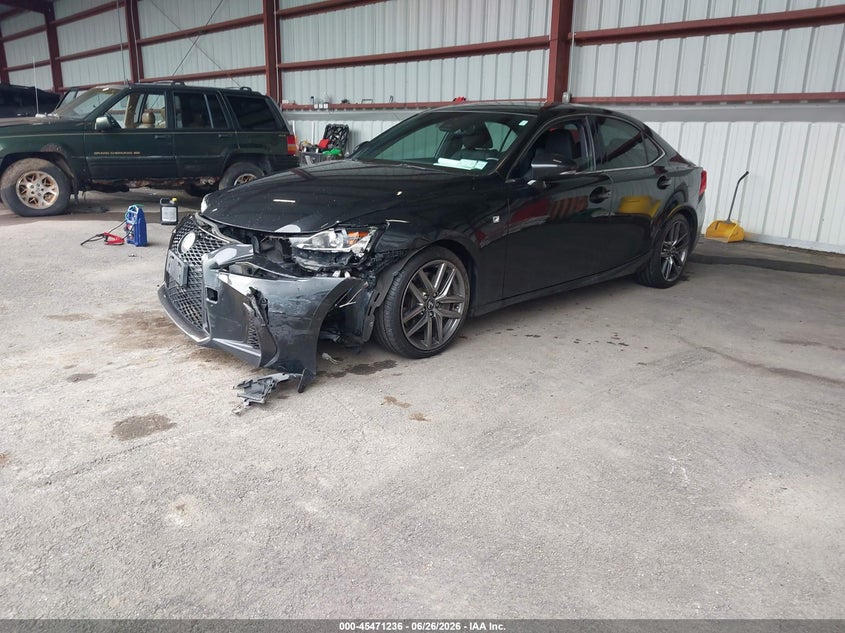 2017 Lexus Is VIN JTHCE1D27H5014376 IAAI salvage auction — RIGHT SIDE, Mv-907A (New York), sold $3,950 on 2026-07-16 (photo 2)