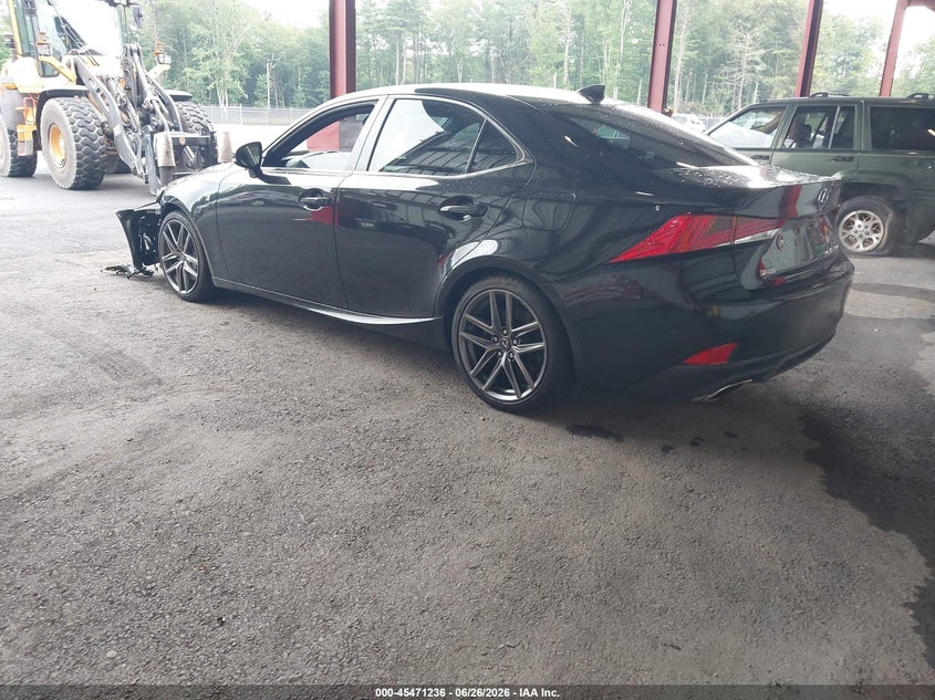 2017 Lexus Is VIN JTHCE1D27H5014376 IAAI salvage auction — RIGHT SIDE, Mv-907A (New York), sold $3,950 on 2026-07-16 (photo 3)
