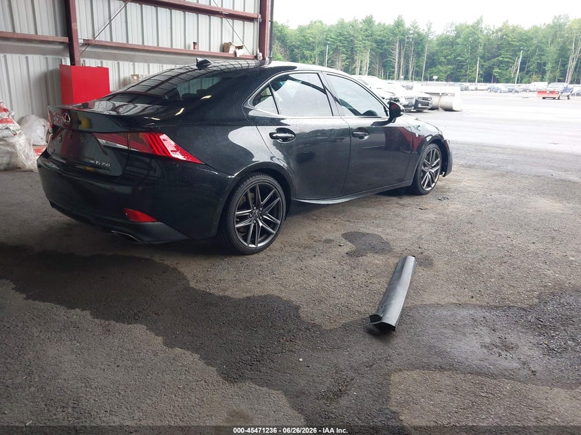 2017 Lexus Is VIN JTHCE1D27H5014376 IAAI salvage auction — RIGHT SIDE, Mv-907A (New York), sold $3,950 on 2026-07-16 (photo 4)
