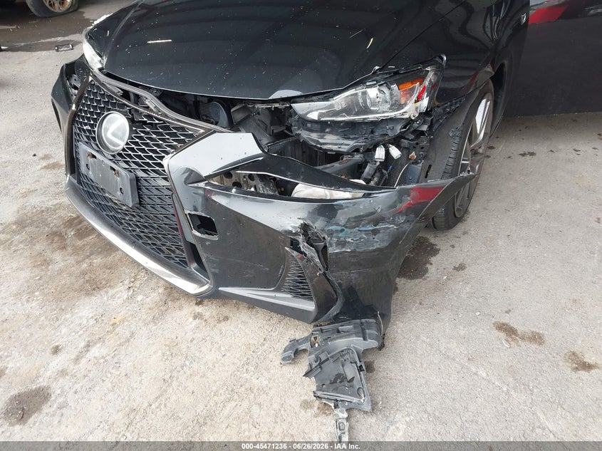 2017 Lexus Is VIN JTHCE1D27H5014376 IAAI salvage auction — RIGHT SIDE, Mv-907A (New York), sold $3,950 on 2026-07-16 (photo 6)