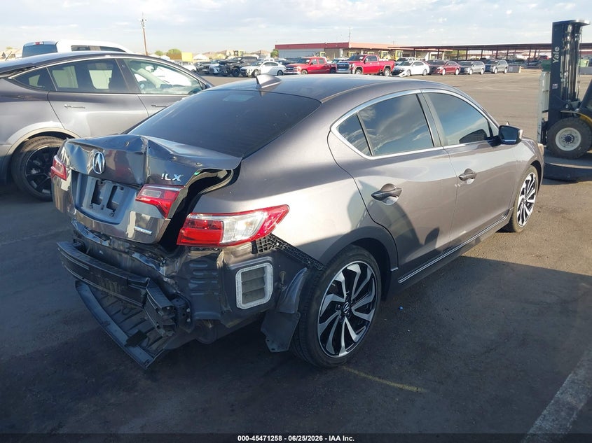 2018 Acura Ilx VIN 19UDE2F44JA004932 IAAI salvage auction — REAR END, Salvage (Arizona), sold $25 on 2026-07-16 (photo 4)