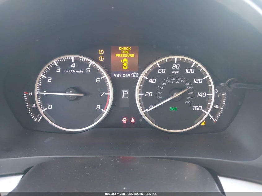 2018 Acura Ilx VIN 19UDE2F44JA004932 IAAI salvage auction — REAR END, Salvage (Arizona), sold $6,300 on 2026-07-24 (photo 7)