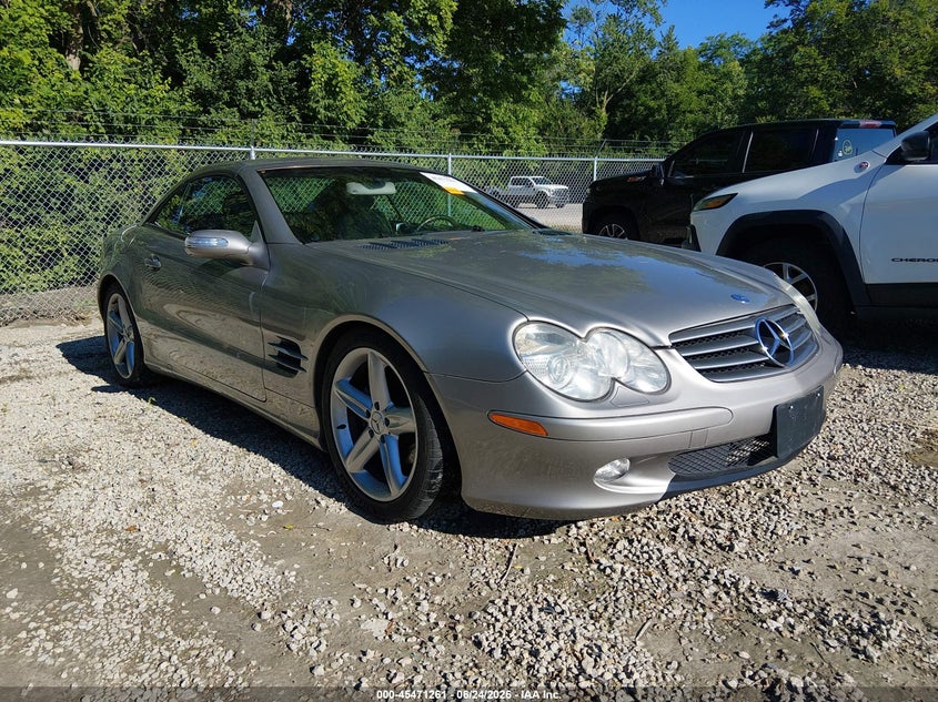 2004 Mercedes-benz Sl-class VIN WDBSK75F54F078316 IAAI salvage auction — NORMAL WEAR, Original (Ohio), sold $2,800 on 2026-07-07 (photo 1)