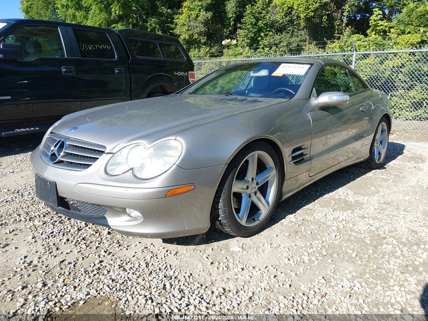 2004 Mercedes-benz Sl-class VIN WDBSK75F54F078316 IAAI salvage auction — NORMAL WEAR, Original (Ohio), sold $2,800 on 2026-07-07 (photo 2)