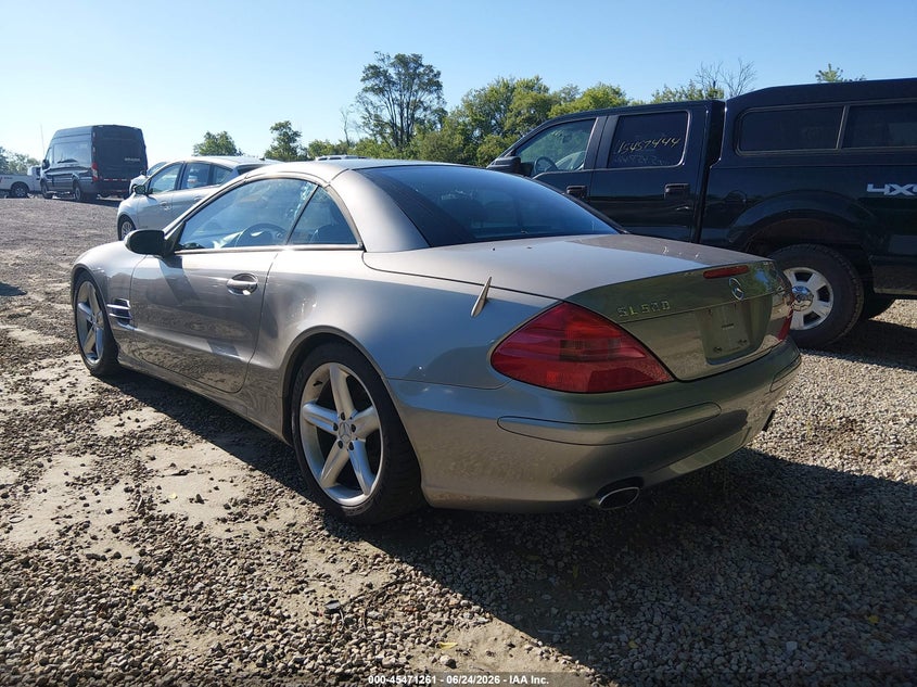 2004 Mercedes-benz Sl-class VIN WDBSK75F54F078316 IAAI salvage auction — NORMAL WEAR, Original (Ohio), sold $2,800 on 2026-07-07 (photo 3)