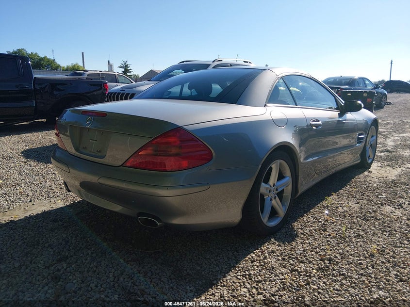 2004 Mercedes-benz Sl-class VIN WDBSK75F54F078316 IAAI salvage auction — NORMAL WEAR, Original (Ohio), sold $2,800 on 2026-07-07 (photo 4)