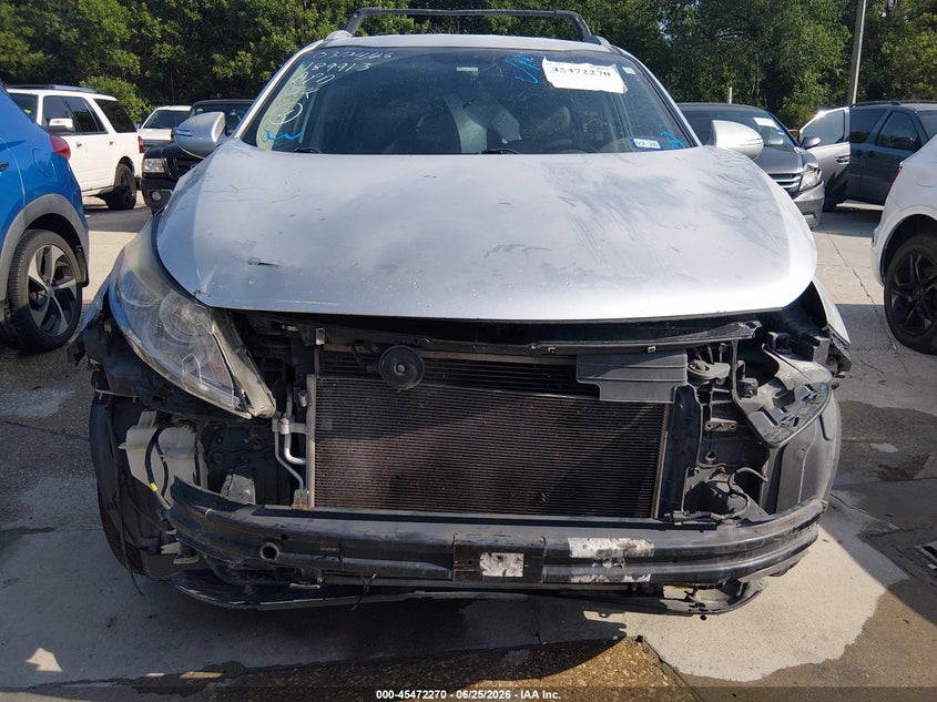 2013 Kia Sportage VIN KNDPB3A21D7392946 IAAI salvage auction — NORMAL WEAR, Original (Texas), sold $1,850 on 2026-07-06 (photo 6)